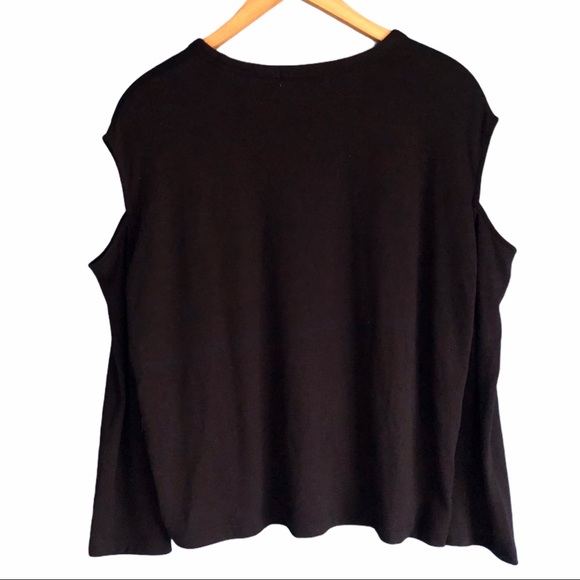 NEW rag & bone XS Black Slash Long Sleeve Sweater NWT - Picture 15 of 16